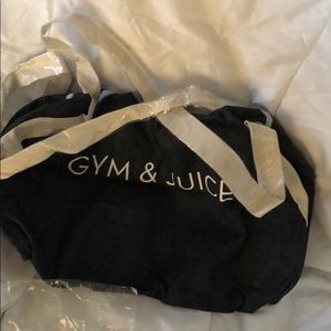 Private Party Gym bag Gym & Juice NWT